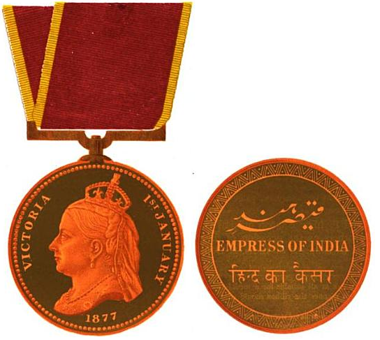 The medal presented to the Chiefs