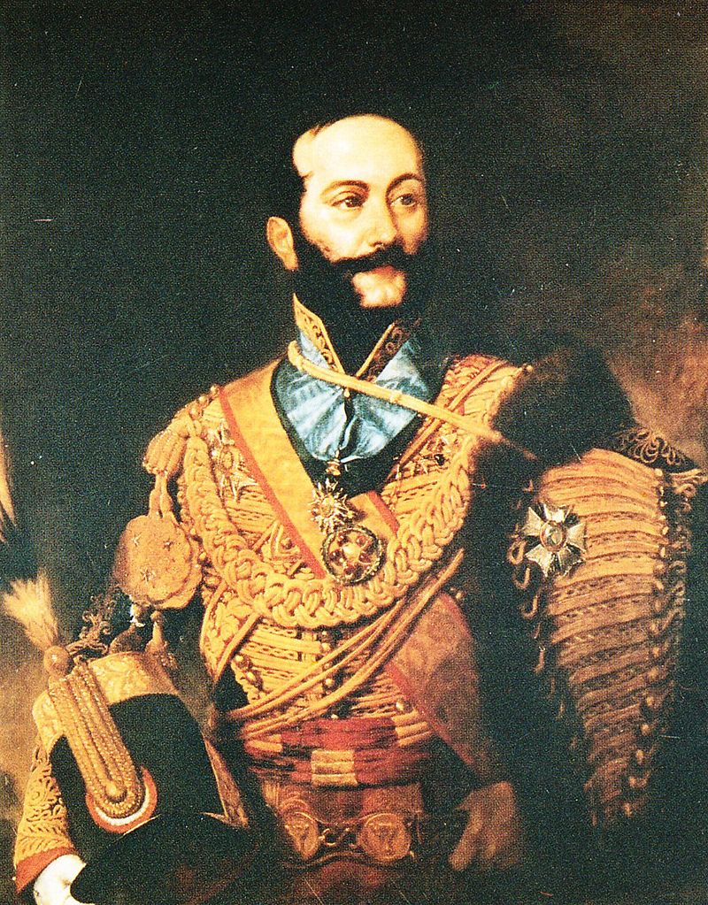 Right: General Jean-Baptiste Ventura