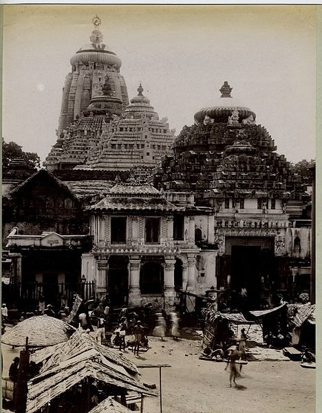 जगन्नाथ मंदिर, लगभग दशक १८९० 