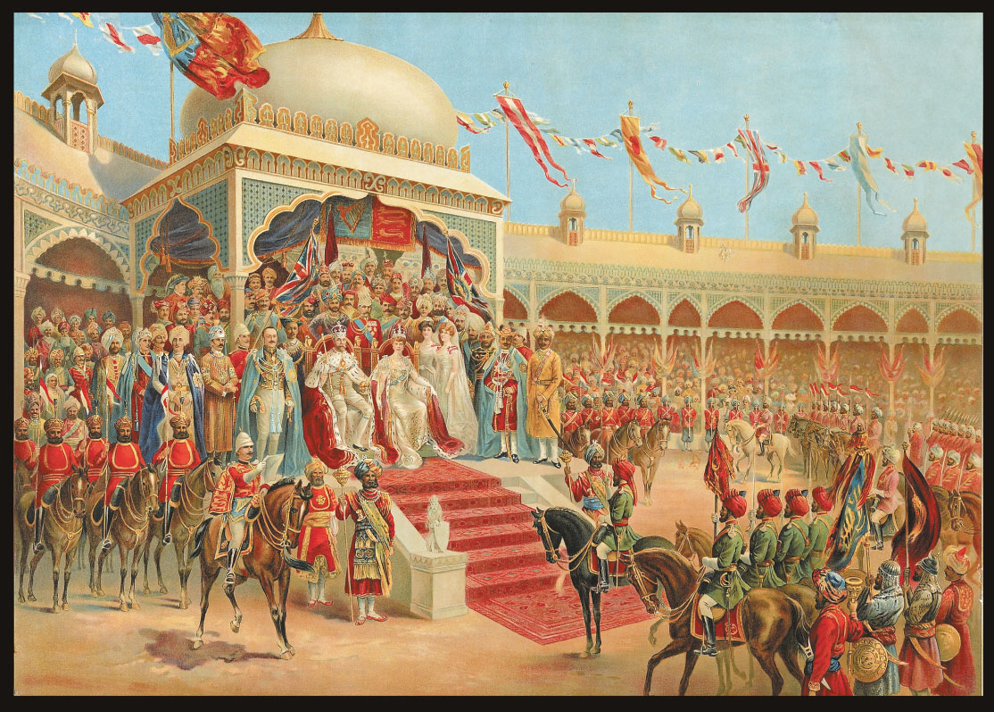 A painting of Delhi Durbar