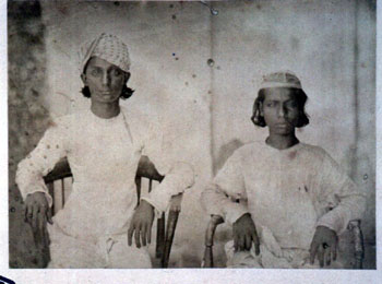  Mirza Jawan Bakht and Mirza Shah Abbas, sons of Bahadur Shah Zafar. Circa 1850-60