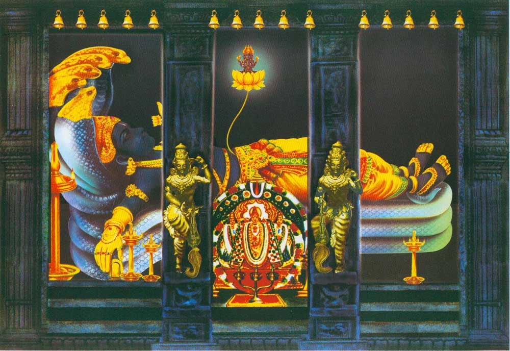 Lord Padmanabha and His Dasas